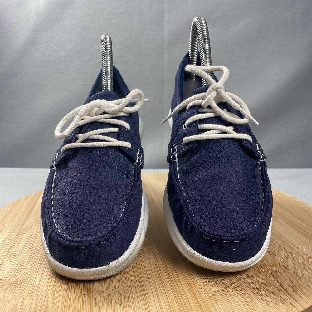 Skechers GOwalk Max Navy Blue Boat Shoes Sneakers‎ Women's Size 6 14420